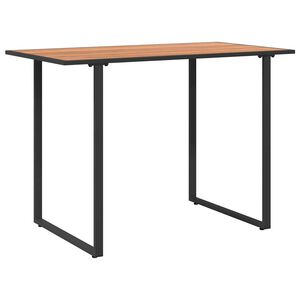 vidaXL Gartentisch Braun 100 x 55 x 70 cm Holz
