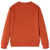 Kinder-Sweatshirt Rostbraun 104
