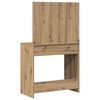 vidaXL Schminktisch Artisan-Eiche 78,5 x 41 x 135 cm Holzwerkstoff