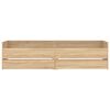vidaXL Bettgestell mit Schubladen Sonoma-Eiche 100x200 cm