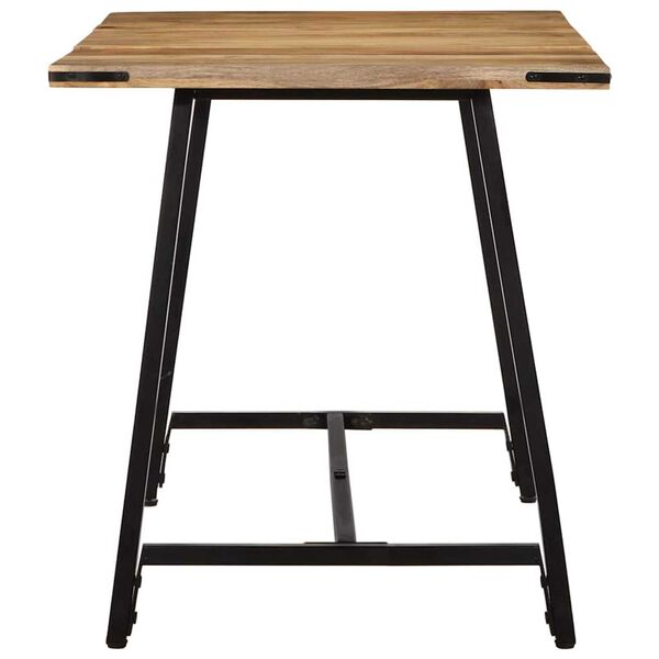 vidaXL Esstisch 140x70x75 cm Massivholz Mango