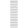 vidaXL Doppelrollo Hellgrau 40x150 cm Stoffbreite 35,9 cm Polyester