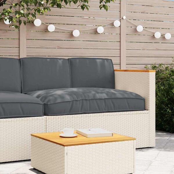 vidaXL Pallet Kissen Set 3 pcs Anthrazit 120 x 80 x 12 cm Oxford Stoff