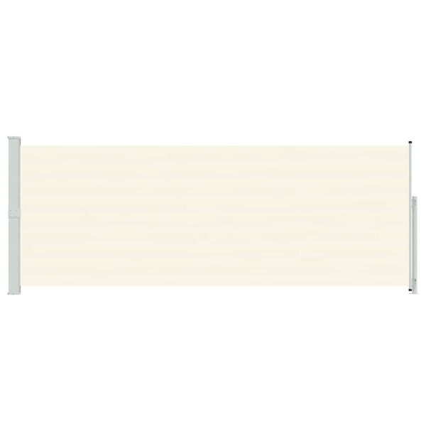 vidaXL Seitenmarkise Ausziehbar 180x500 cm Creme