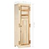 vidaXL Kleiderschrank Massivholz Mango 60x50x200 cm