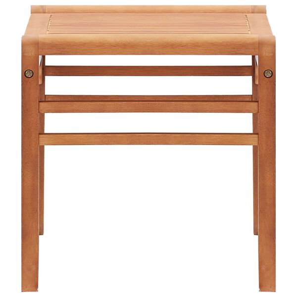 vidaXL Gartenbank 64 cm Massivholz Eukalyptus