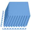 vidaXL Bodenmatten 12 Stk. 4,32 m&sup2; EVA-Schaumstoff Blau