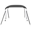 vidaXL 2-Bow Bimini Top Anthrazit 180x150x110 cm