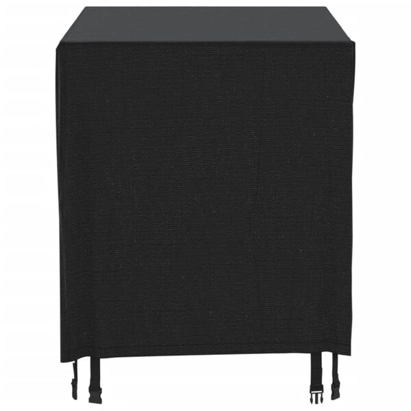 vidaXL Gartenm&ouml;bel-Abdeckungen 2 Stk. Schwarz 140x70x90 cm Wasserdicht