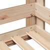 vidaXL Massivholzbett ohne Matratze 70x140 cm Kiefernholz