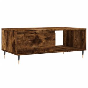 vidaXL Couchtisch R&auml;uchereiche 90x50x36,5 cm Holzwerkstoff