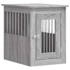 vidaXL Hundek&auml;fig im M&ouml;belstil Grau Sonoma 45x62x59 cm Holzwerkstoff