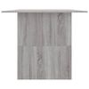 vidaXL Esstisch Grau Sonoma 180x90x76 cm Holzwerkstoff