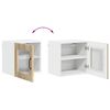vidaXL K&uuml;chenschrank 2 pcs Sonoma-Eiche 40 x 31 x 40 cm Holzwerkstoff