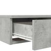 vidaXL Bettschubladen Beton Grau 90 x 36,5 x 16,5 cm Holzwerkstoff