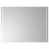 vidaXL LED-Badspiegel 80x60 cm