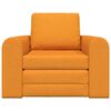 vidaXL Schlafsofa Dunkelgelb 98 x 71 x 83 cm Stoff