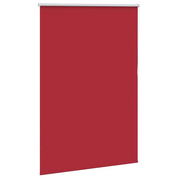 vidaXL Verdunkelungsrollo Rot 110x150cm Stoffbreite 105,7cm Polyester