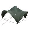 vidaXL Party-Zelt Armeegr&uuml;n 400 x 400 x 322 cm Polyester und Stahl
