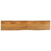 vidaXL Tischplatte mit Baumkante 180x40x2,5 cm Massivholz Mango