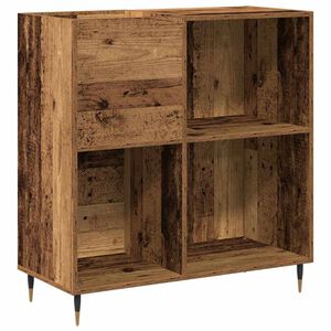 vidaXL Schallplattenschrank Altholz 85 x 38 x 89 cm Holzwerkstoff