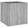 vidaXL Pflanzgef&auml;&szlig; Grau Sonoma 40x40x40 cm Holzwerkstoff