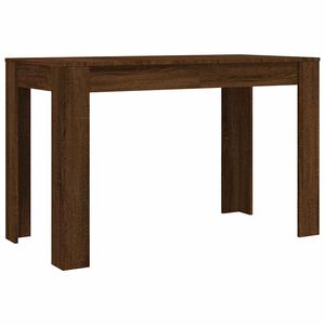 vidaXL Esstisch Braun Eichen-Optik 120x60x76 cm Holzwerkstoff