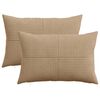 vidaXL Kissenbezug 2 pcs ALMELO Braun 30 x 50 cm Cord