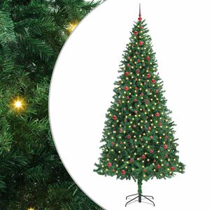 vidaXL K&uuml;nstlicher Weihnachtsbaum mit 300 LEDs mit St&auml;nder Gr&uuml;n 300 cm
