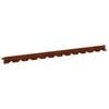 vidaXL Raseneinfassung 30 stk. 102 x 4 x 4 cm Stahl Rostig