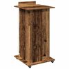 vidaXL Podium mit Schubladen Altholz 55 x 55 x 107 cm Holzwerkstoff