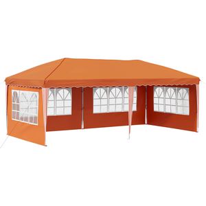 vidaXL Pop-up Partyzelt 574 x 289 x 245 cm Orange