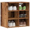 vidaXL Schuhschr&auml;nke 2 Stk. Altholz-Optik 52x30x50 cm