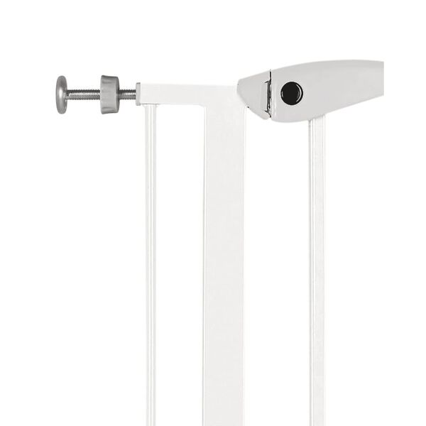 TRIXIE Hunde-Absperrgitter Metall Wei&szlig;