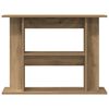 vidaXL Aquariumst&auml;nder Artisan Oak 80x35x60 cm Holzwerkstoff
