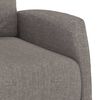 vidaXL Relaxsessel Taupe Stoff