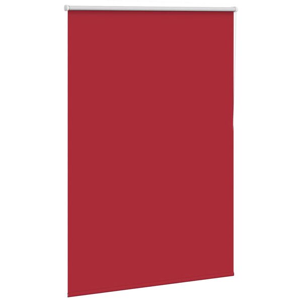 vidaXL Verdunkelungsrollo Rot 115x175cm Stoffbreite 110,7cm Polyester