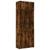 vidaXL Hochschrank Räuchereiche 80x42,5x225 cm Holzwerkstoff