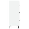 vidaXL Sideboard Wei&szlig; 34,5x34x90 cm Holzwerkstoff