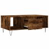vidaXL Couchtisch R&auml;uchereiche 90x50x36,5 cm Holzwerkstoff