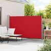 vidaXL Ausziehbare Seitenmarkise 170&times;300 cm Rot
