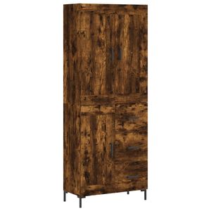 vidaXL Highboard R&auml;uchereiche 69,5x34x180 cm Holzwerkstoff