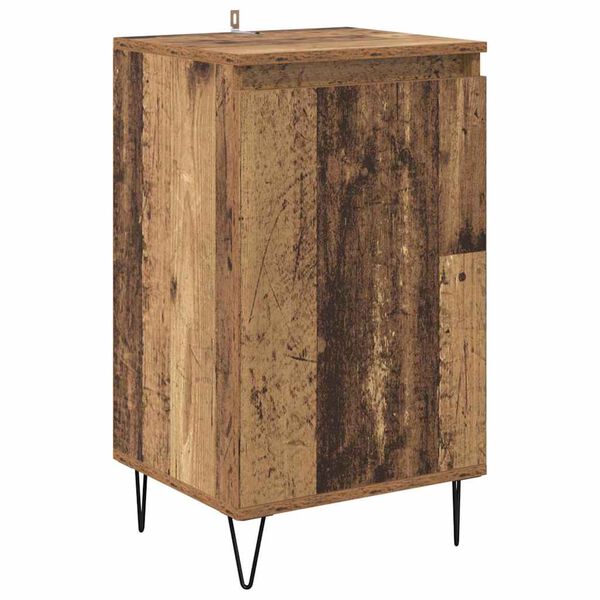 vidaXL Sideboard Wandmontiert Altholz 40 x 35 x 70 cm Holzwerkstoff