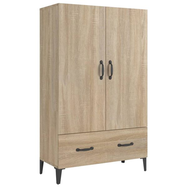 vidaXL Highboard Sonoma-Eiche 70x31x115 cm Holzwerkstoff