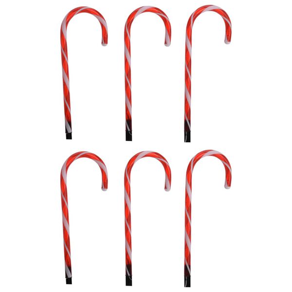 Ambiance Weihnachtsdeko Zuckerstangen 6 Stk.