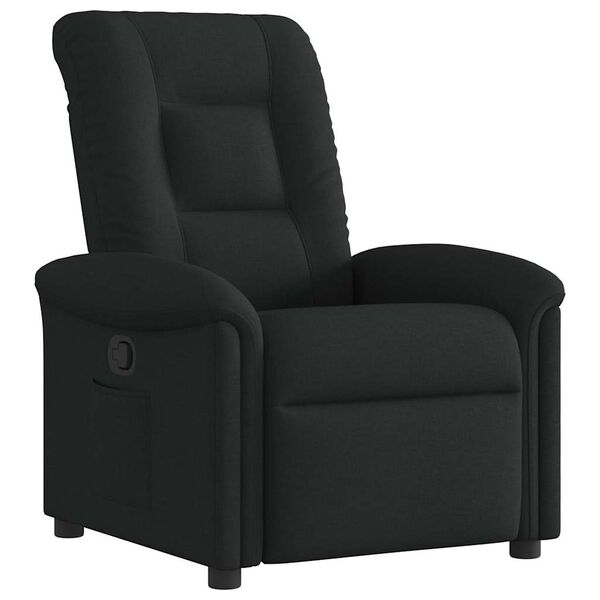 vidaXL Relaxsessel Schwarz Stoff
