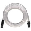 vidaXL Saugschlauch mit PVC-Anschl&uuml;ssen Transparent 1" 10 m PVC