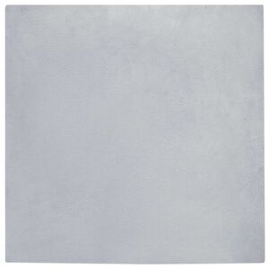 vidaXL Kunstfell Hasen Teppich Olite Grau 240 x 240 cm Polyester