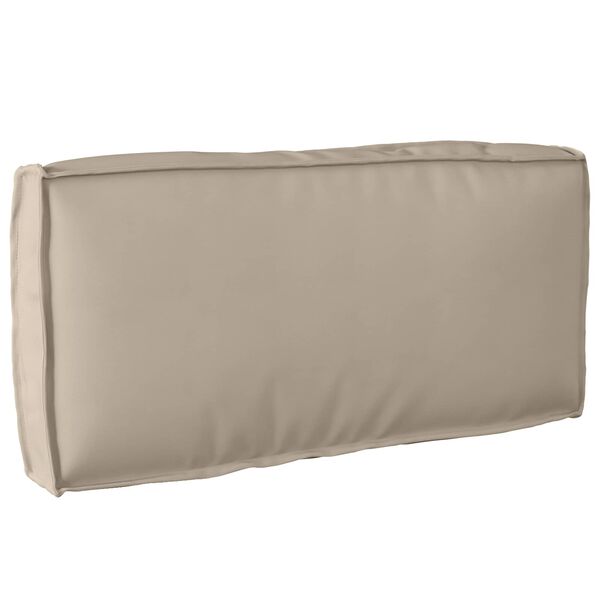 vidaXL Kissen Taupe 80 x 40 x 12 cm Oxford-Stoff