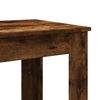 vidaXL Bartisch R&auml;uchereiche 102x50x103,5 cm Holzwerkstoff